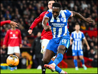 "Брайтон" выбил "Юнайтед" из Кубка Англии