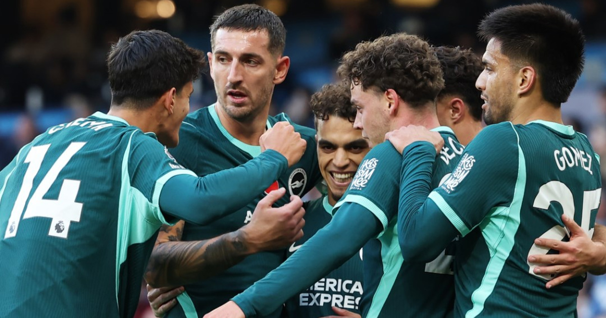 Brighton beat Manchester City 1-0 for first Premier League win at Etihad
